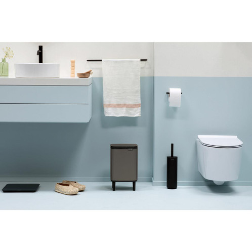 Platinum Brabantia Bo Waste Bin Hi 7 Litre Lifestyle