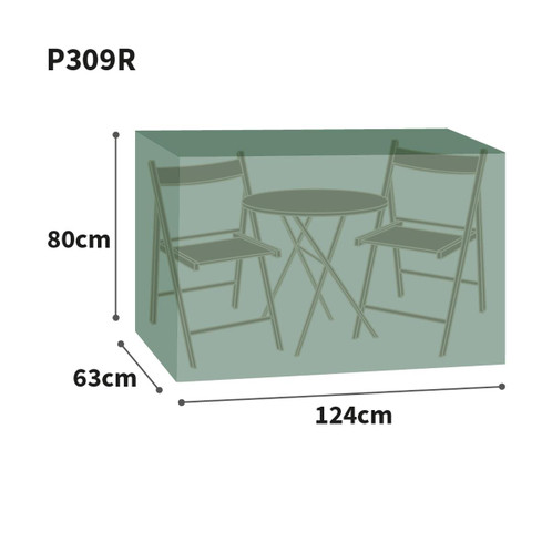 Bosmere Protector Bistro Set Cover 2 Seat Size Guide