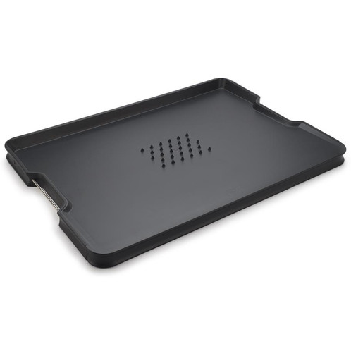 Black Extra Large Joseph Joseph Cut & Carve Plus Chopping Board