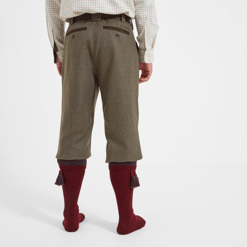 Schoffel Mens Ptarmigan Tweed Plus Twos Model Rear