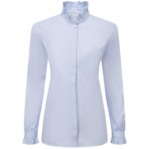 Pale Blue Schoffel Womens Fakenham Shirt