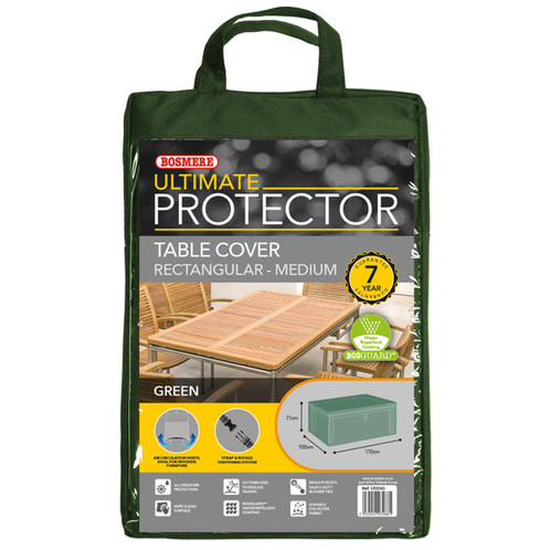 6 Seater Green Bosmere Ultimate Protector Rectangular Table Cover