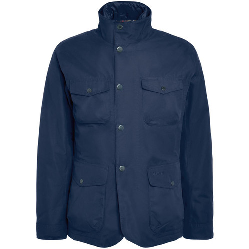 Navy Barbour Mens Ogston Jacket