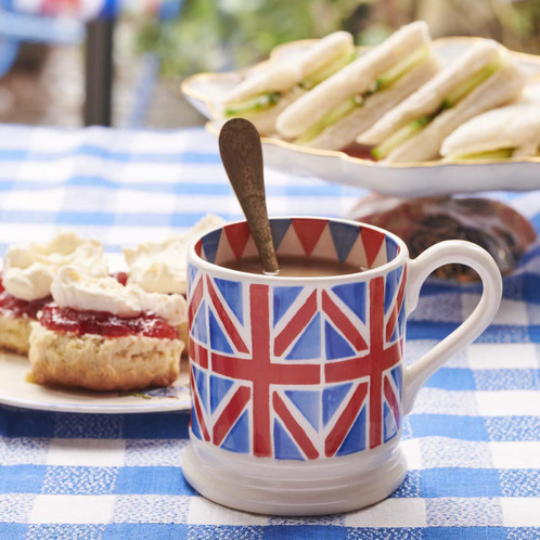Emma Bridgewater British Union Jack Half Pint Mug LS