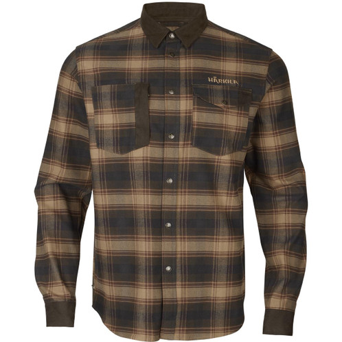Burgundy Harkila Mens Aivak Shirt