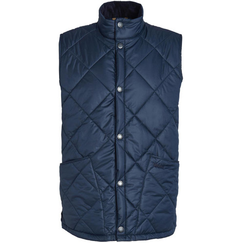 Navy Barbour Mens Liddesdale Gilet