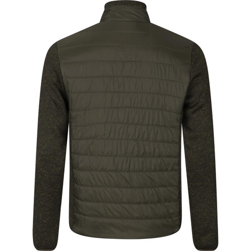 Pine Green Seeland Mens Theo Hybrid Jacket Rear