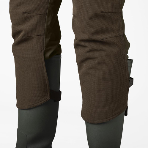 Willow Green Seeland Mens Arden Trousers Leg Detail