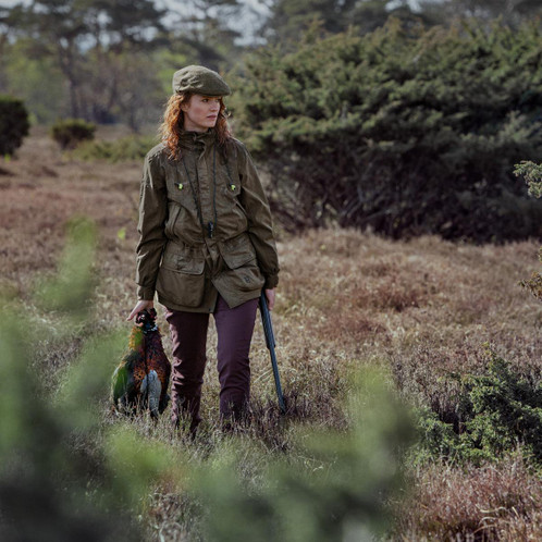 Willow Green Harkila Womens Orton Packable Lady Jacket Lifestyle
