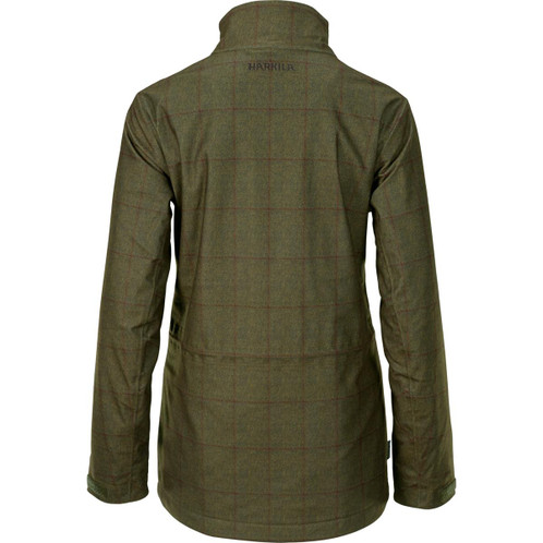 Willow Green Harkila Womens Stornoway Shooting Lady Jacket Rear