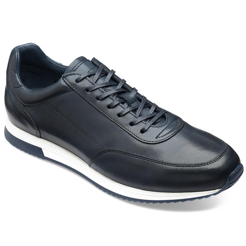 Navy Loake Bannister Trainers