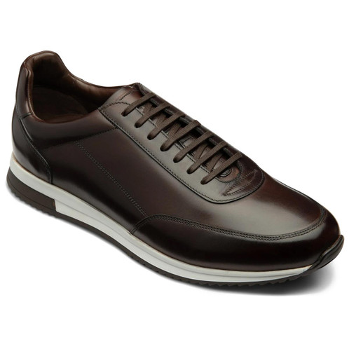 Dark Brown Loake Bannister Trainers
