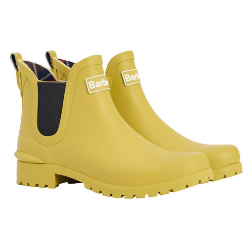 Limeade Barbour Wilton Wellies