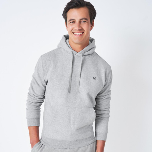 Grey Crew Clothing Mens Crossed Oars Hoody