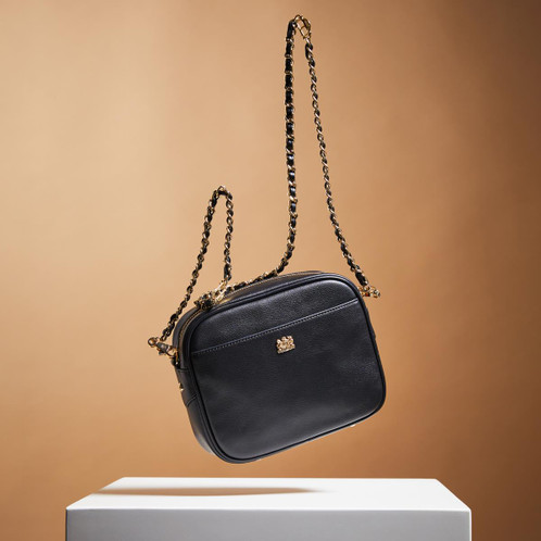 Black Holland Cooper Soho Camera Bag Lifestyle Rear