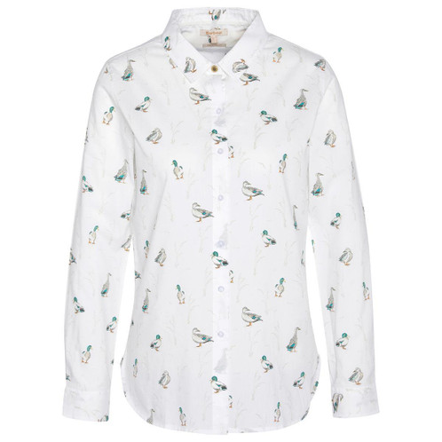 Duck Print Barbour Womens Safari Shirt