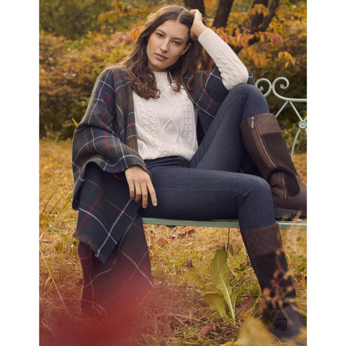 Classic Barbour Womens Montieth Serape Lifestyle