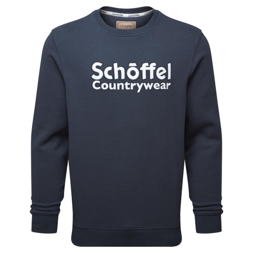 Navy Schoffel Mens St Ouen Sweatshirt