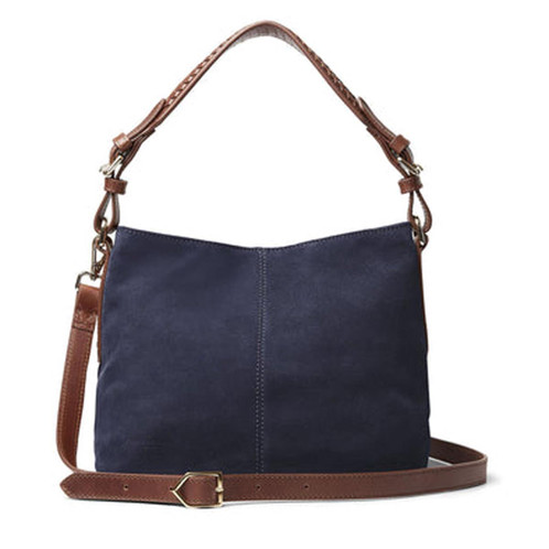 Navy Fairfax & Favor Mini Tetbury Handbag