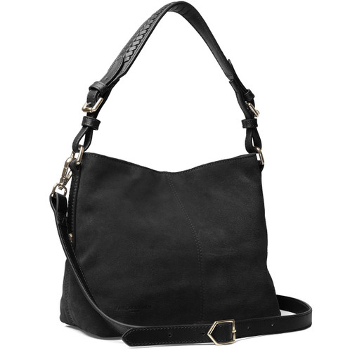 Black Fairfax & Favor Mini Tetbury Handbag Angle