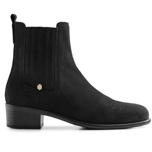 Black Fairfax & Favor Womens Rockingham Chelsea Boot Inner