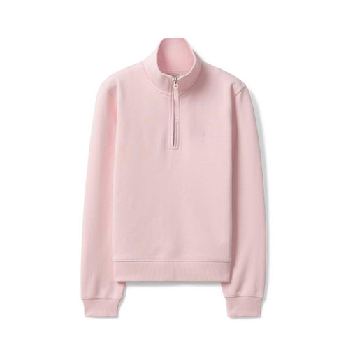 Pink R.M. Williams Womens Trickett Zip Neck Sweatshirt