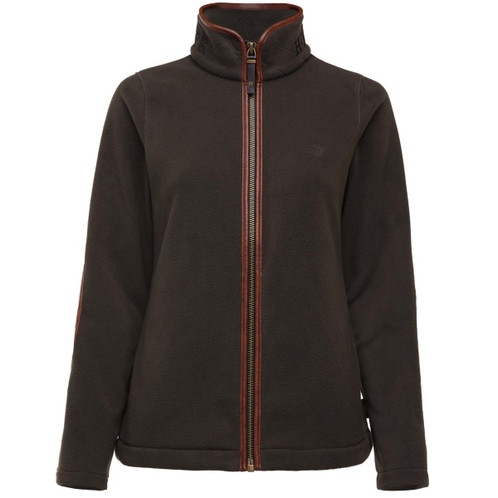 Khaki Holland Cooper Womens Country Fleece Jacket