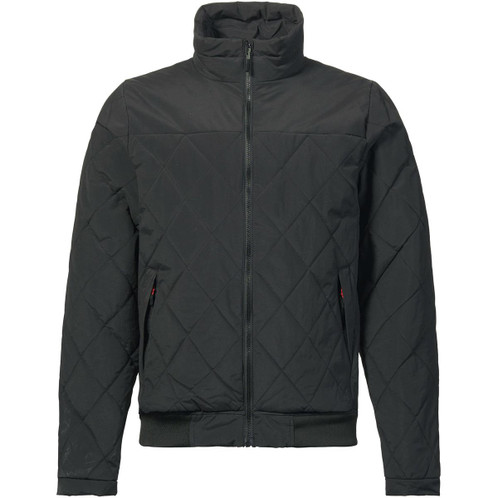 Black Musto Mens Snug Diamond Quilt Jacket