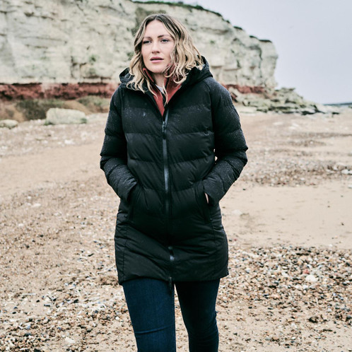 Windsor Wine Musto Womens Marina Long Quilted Jacket