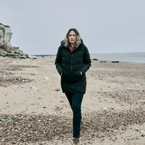 Black Musto Womens Marina Long Quilted Jacket