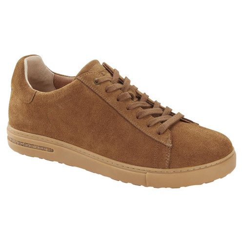 MInk Birkenstock Bend Low Suede Leather Trainer