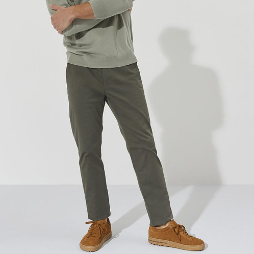 MInk Birkenstock Bend Low Suede Leather Trainer