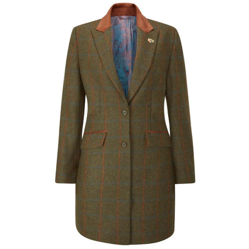Willow Alan Paine Womens Combrook Mid Length Coat