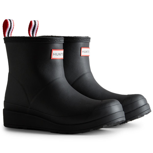Black Hunter Womens Play Short Insulated Boots