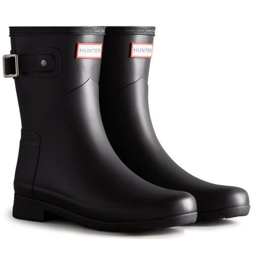 Black Hunter Womens Refined Short Boots