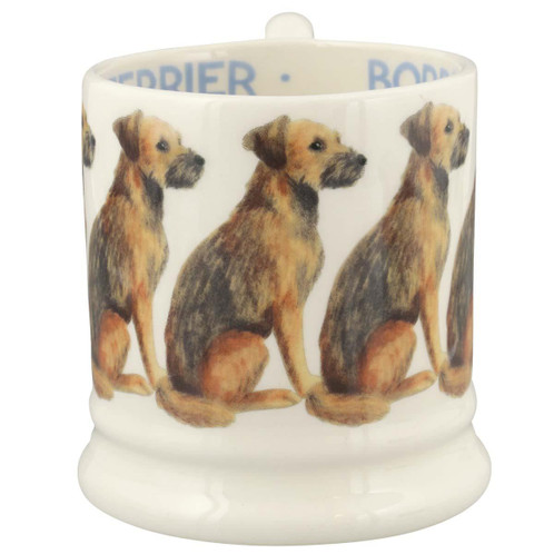 Emma Bridgewater Dogs Border Terrier Half Pint Mug FRONT