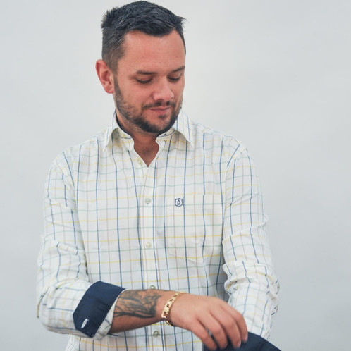 Albert and Maurice Thruxton Shirt Model