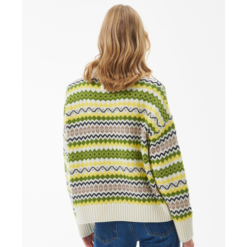 Multi Barbour Womens Holkham Knit Jumper Back