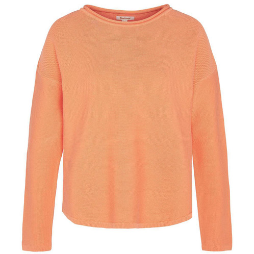 Apricot Crush Barbour Womens Marine Knit Jumper