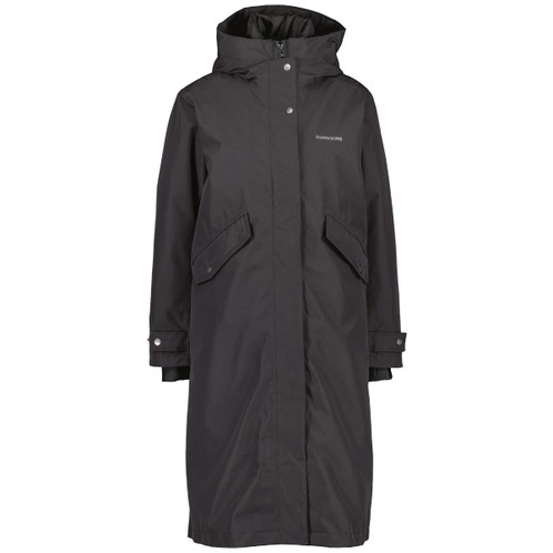 Black Didriksons Womans Mia Parka Jacket