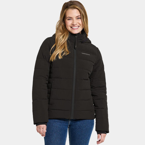 Black Didriksons Womens Katrin Jacket