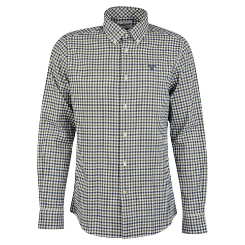 Olive Barbour Mens Finkle Tailored Shirt