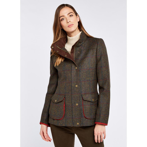 Hemlock Dubarry Womens Betony Tweed Jacket Front