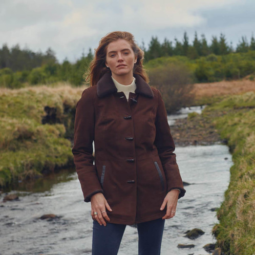 Walnut Dubarry Womens Clarke Jacket Lifestyle