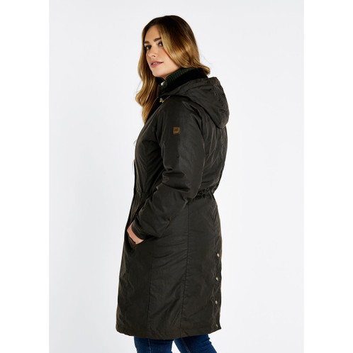 Verdigris Dubarry Womens Redington Jacket Back