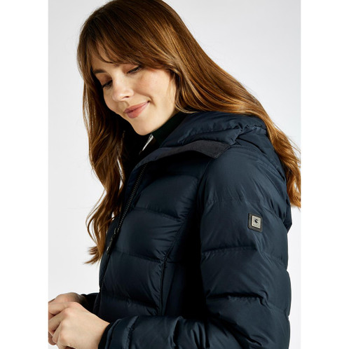 Navy Dubarry Womens Meyers Jacket Side