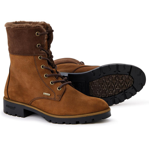 Walnut Dubarry Womens Glengarriff Boots Sole