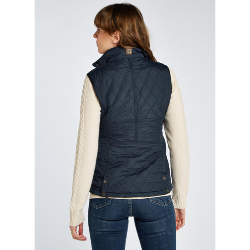 Navy Dubarry Womens Rathdown Gilet Back