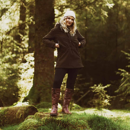 Tan Chatham Womens Kempton Knee Height Boot Lifestyle