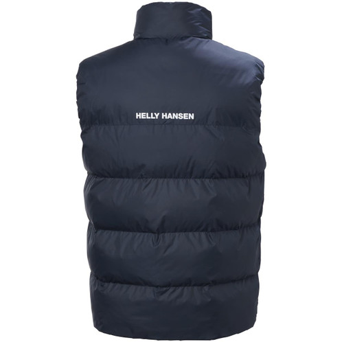 Navy Helly Hansen Mens Active Puffy Vest Back